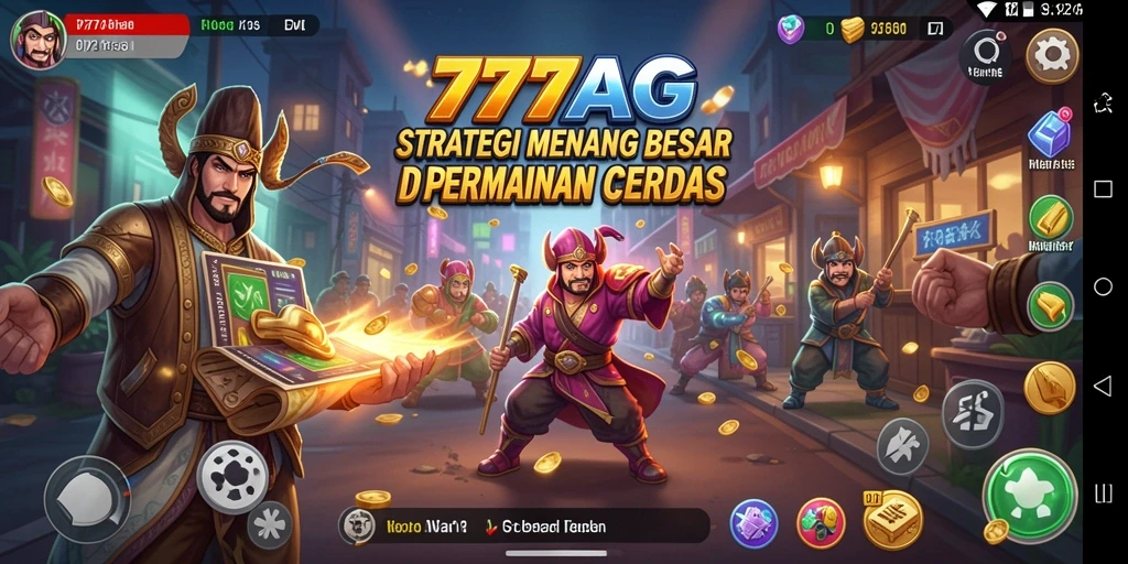 Gameplay 777AG yang menantang dan melibatkan strategi pintar.