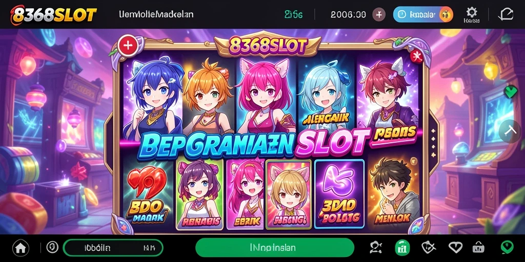 Tampilan gameplay menarik dengan karakter anime yang memikat.