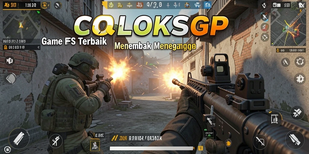 Tampilan menegangkan dari gameplay COLOKSGP saat pertempuran intens.