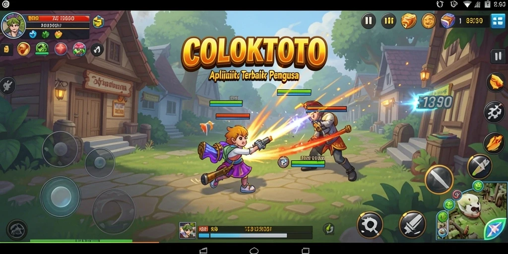 Tampilan antarmuka COLOKTOTO yang sederhana dan efektif.