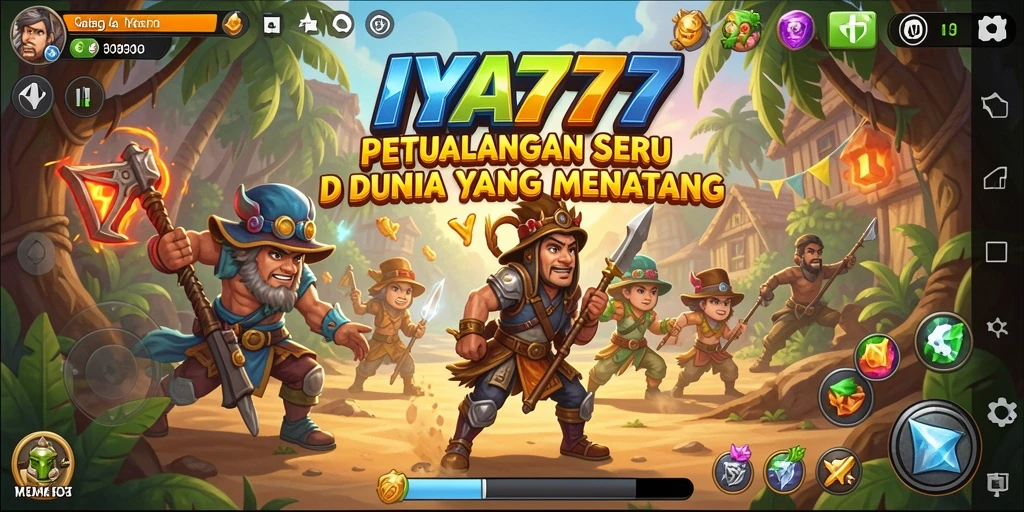 Gameplay petualangan mendebarkan dalam IYA777.