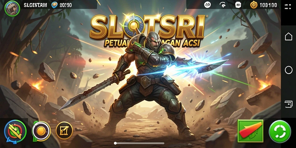 Tampilan gameplay SLOTSRI yang penuh aksi dan tantangan.