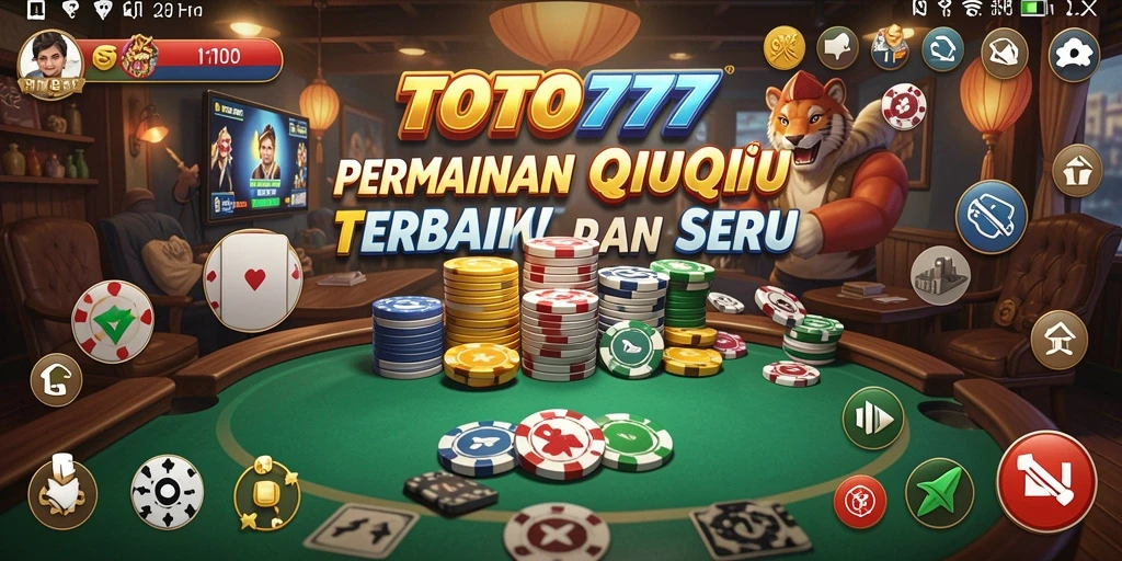 Screenshot permainan QiuQiu TOTO777 yang seru dan menegangkan.